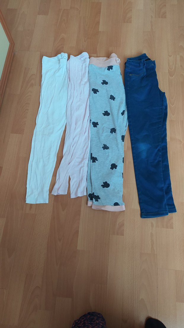 Kız Tayt ve pantolon 4 adet - Görsel 2