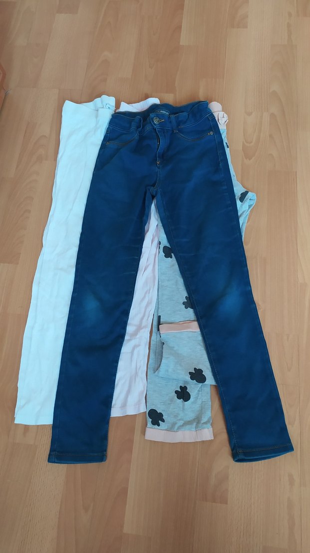 Kız Tayt ve pantolon 4 adet - Görsel 4