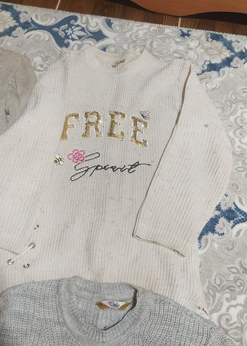 kız çocuk kazaklar 5 adet - Görsel 6