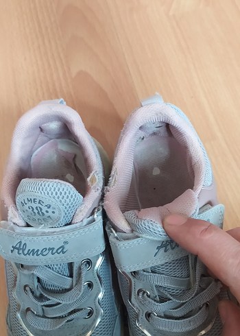 Mavi Kız Çocuk Spor Ayakkabı Velcro - Görsel 5