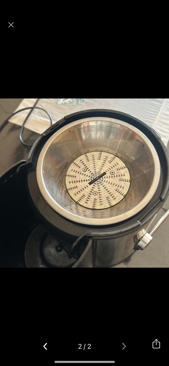 Gri Sinbo Katı Meyve Sıkacağı - Görsel 2