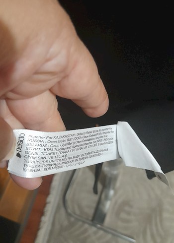 Kruvaze Yaka Siyah Uzun Kollu Ofis Elbisesi - Görsel 8