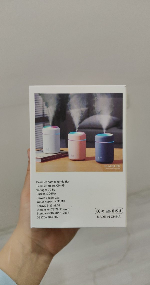 USB Renkli Beyaz Hava Nemlendirici H.0 - Görsel 2