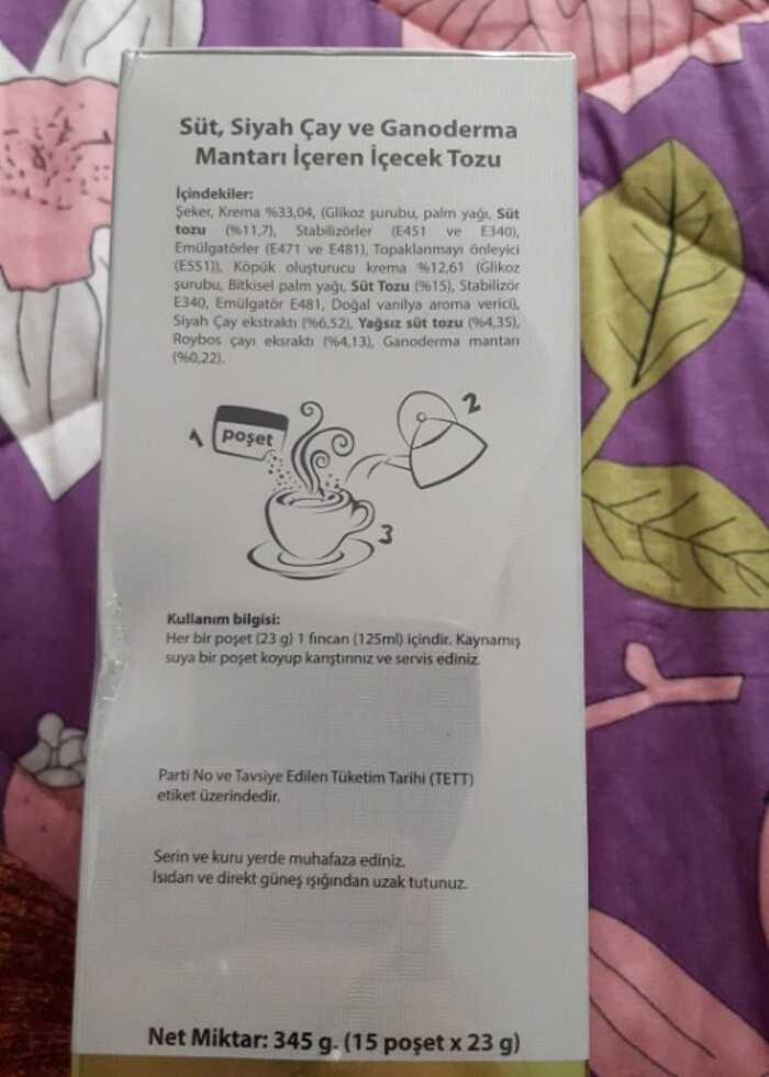 Ganoexcel Sütlü Çay  - Görsel 3