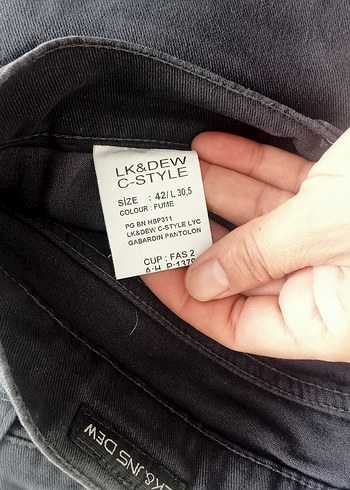 Füme bayan pantolon - Görsel 5