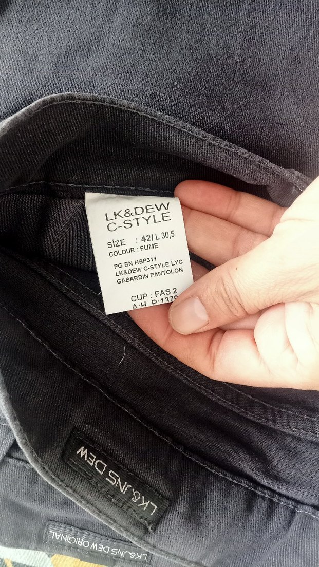 Füme bayan pantolon - Görsel 5