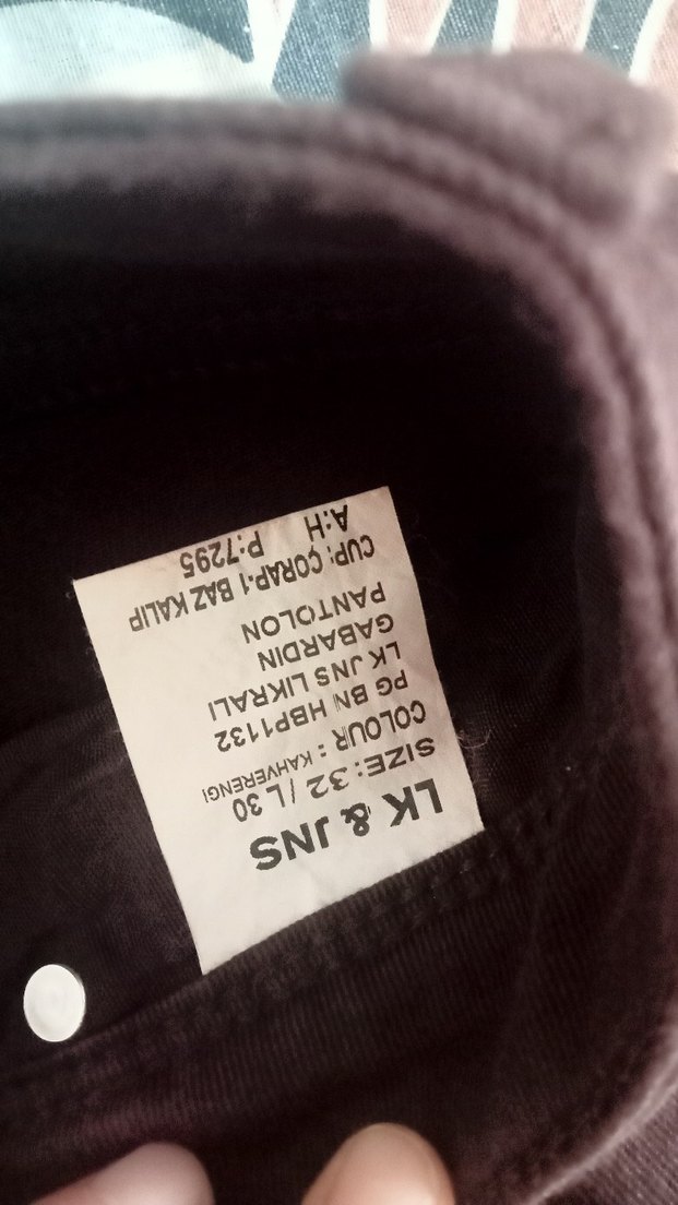 koyu kahverengi bayan pantolon - Görsel 3