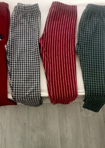 Bordo Kız Çocuk Tayt - Görsel 2