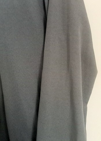 Gri Kadın Gömlek - Görsel 4