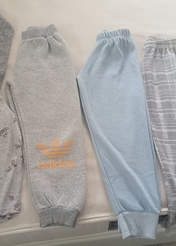 Gri Adidas kız Çocuk Rahat Kesim Eşofman - Görsel 5