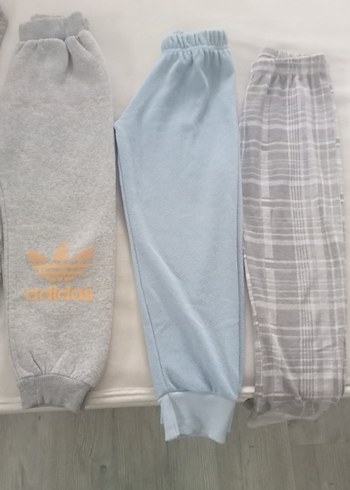 Gri Adidas kız Çocuk Rahat Kesim Eşofman - Görsel 4