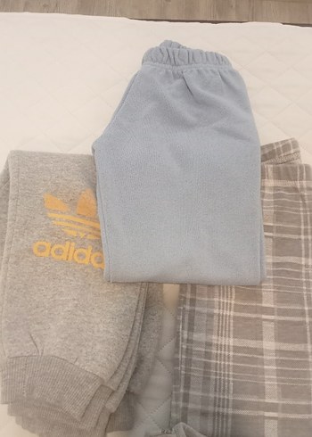 Gri Adidas kız Çocuk Rahat Kesim Eşofman - Görsel 7