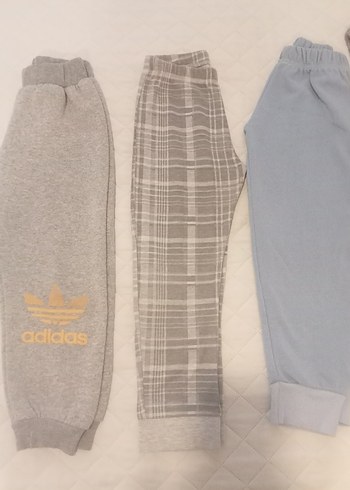 Gri Adidas kız Çocuk Rahat Kesim Eşofman - Görsel 11