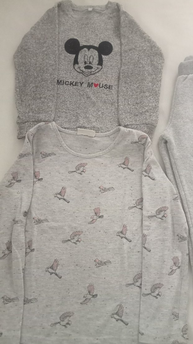 Gri Adidas kız Çocuk Rahat Kesim Eşofman - Görsel 3