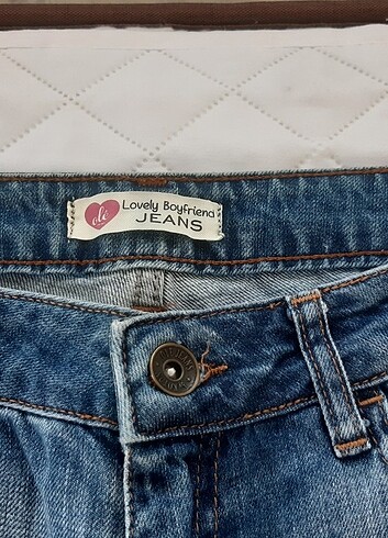 Boy friend kot pantolon  - Görsel 5