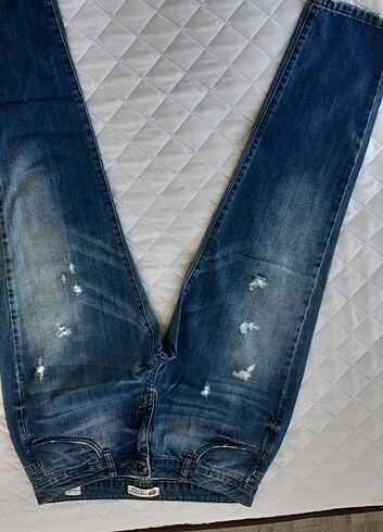 Boy friend kot pantolon  - Görsel 6