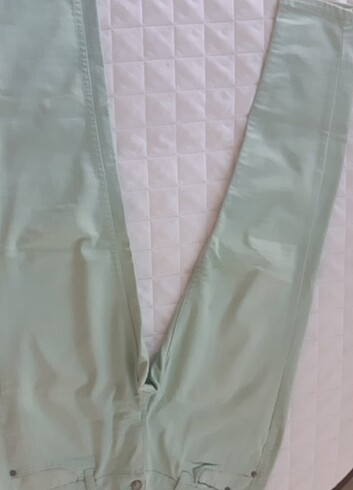 Turkuaz rengi pantolon  - Görsel 6