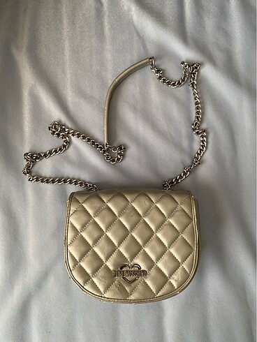 Gümüş renk love moschino