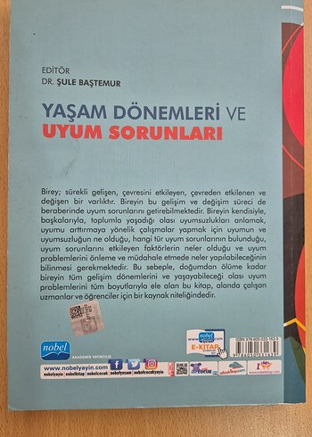 Yaşam Dönemleri ve Uyum Sorunları Kitabı - Görsel 2
