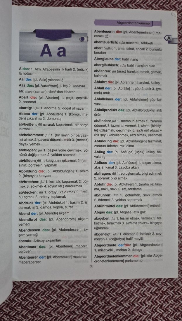 Almanca-Türkçe İletişim Sözlüğü - Görsel 3