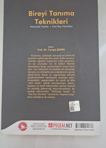 Bireyi Tanıma Teknikleri Kitabı - Görsel 2