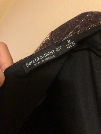 m Beden bershka parlak bluz