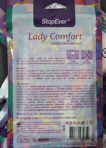 Diğer StopEver Lady Comfort Isıtıcı Ped