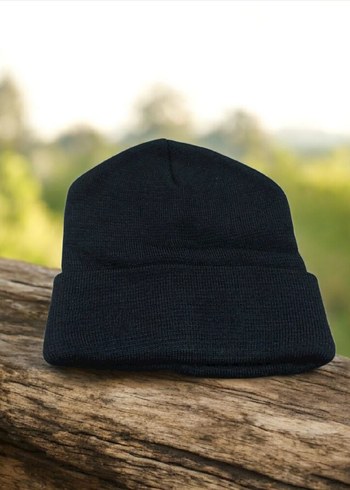 Siyah Triko Bere - Görsel 2