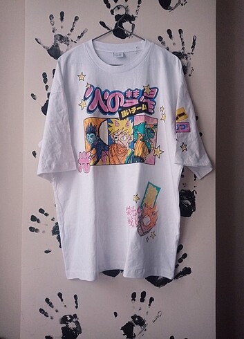 BERSHKA UNİSEX OVERSİZE T-SHİRT - Görsel 3