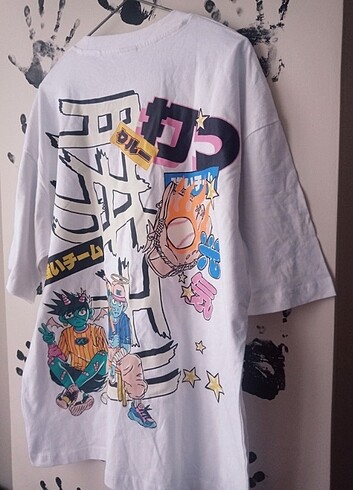 BERSHKA UNİSEX OVERSİZE T-SHİRT - Görsel 2