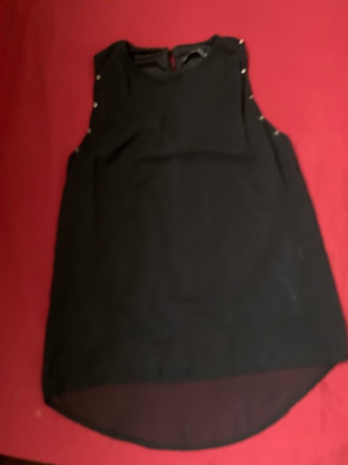 Uzun Kollu Siyah Midi Tunik - Görsel 2