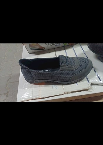 numaralar mevcud Pabus Siyah Kadın spor babet Ayakkabı - Görsel 2