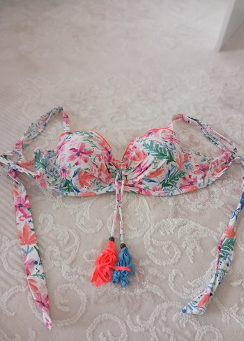 Çiçek Desenli Bohem Penti Bikini takımı - Görsel 2