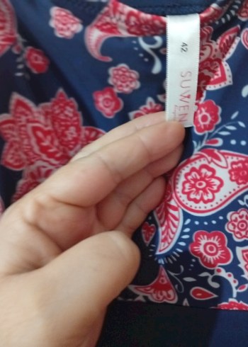 Çiçek Desenli elbise mayo - Görsel 3