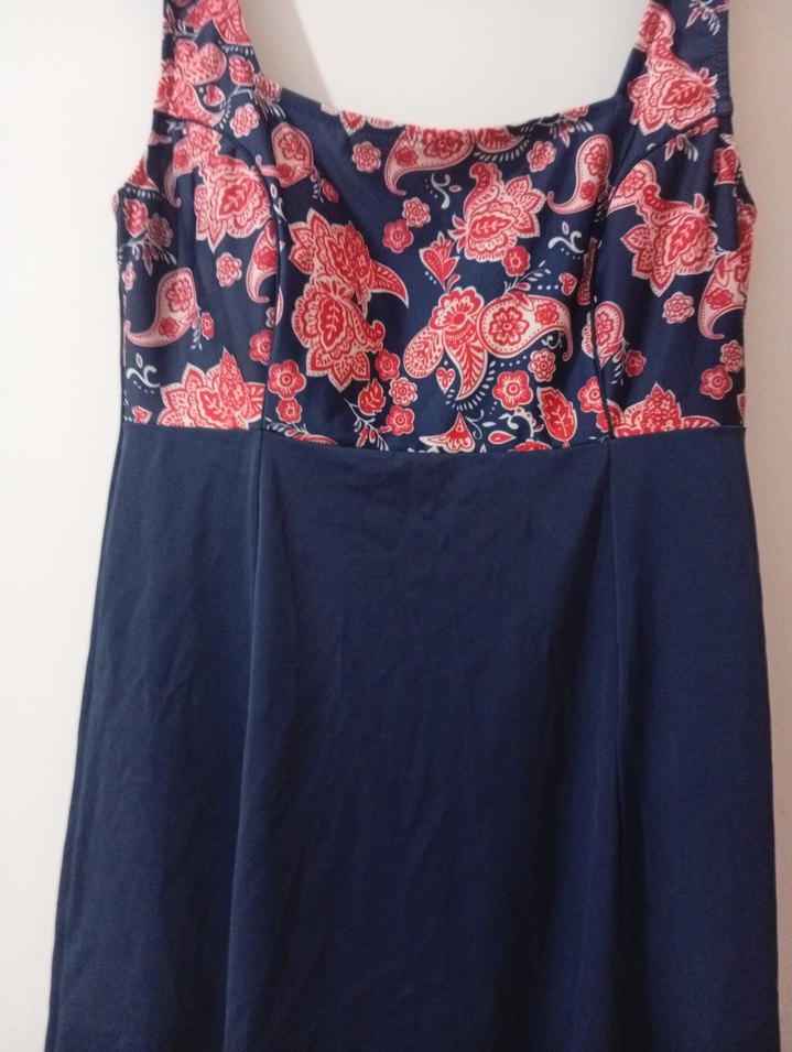 Çiçek Desenli elbise mayo - Görsel 2