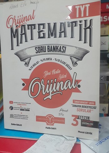 Orijinal Matematik Soru Bankası TYT