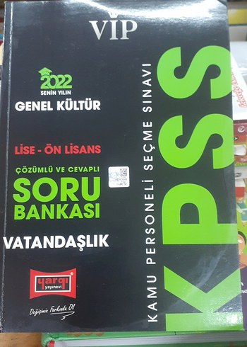 VIP PSS Vatandaşlık Soru Bankası 2022