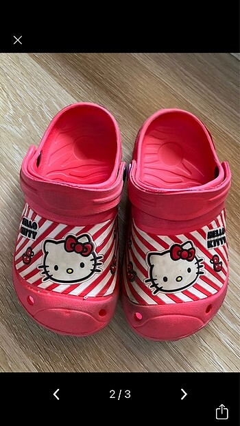 Hello Kitty Kız çocuk hello kity terlikler