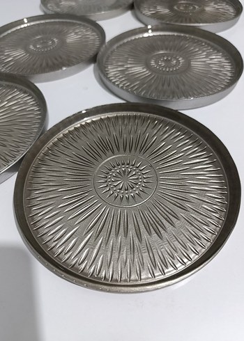 Gri tatlı pasta Tabak Seti - Görsel 2