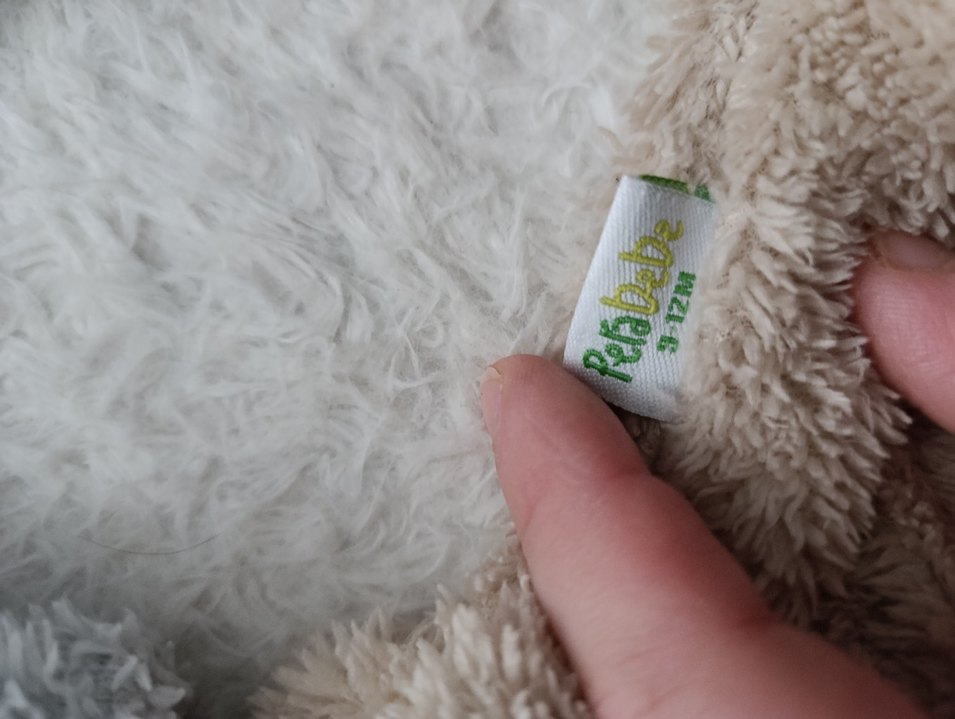 Nakışlı Peluş Bebek Tulumu - Görsel 4