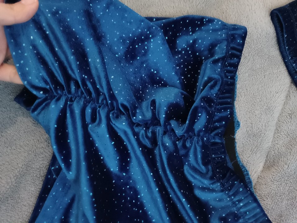 Parlak Mavi Mini İkili Takım Kadın Pijama - Görsel 5