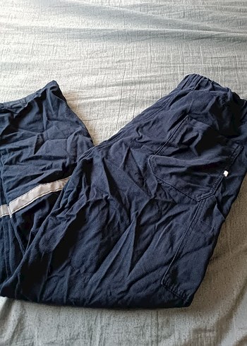 Kemerli Erkek Lacivert Kayak Pantolonu - Görsel 3