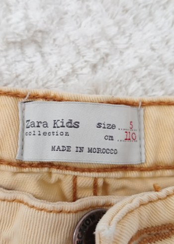 Zara Bej Erkek Denim Şort