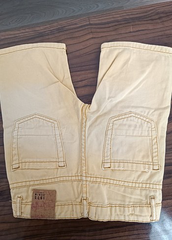 Bej Erkek Çocuk Pamuklu Regular Fit Şort - Görsel 3