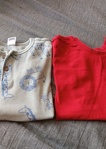 Kırmızı Erkek Çocuk Kısa Kollu Atlet - Görsel 2