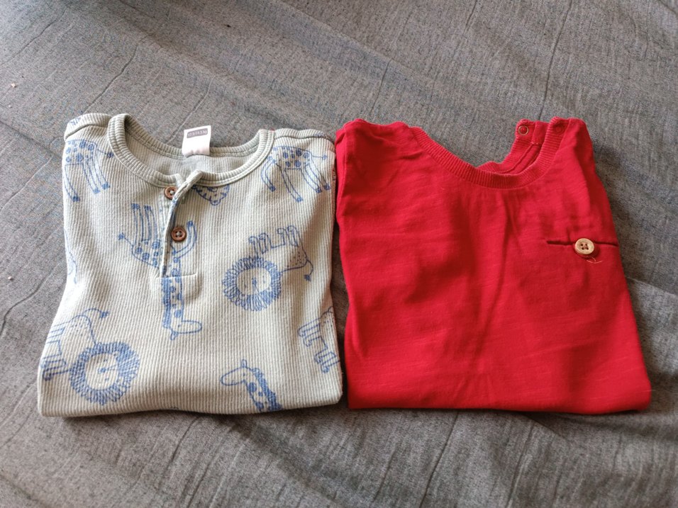 Kırmızı Erkek Çocuk Kısa Kollu Atlet - Görsel 2