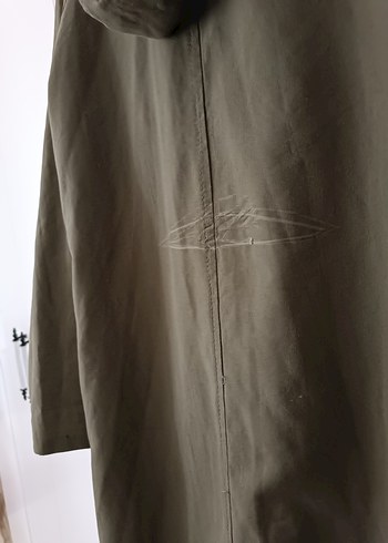 Kadın Haki Midi Yağmurluk - Görsel 3