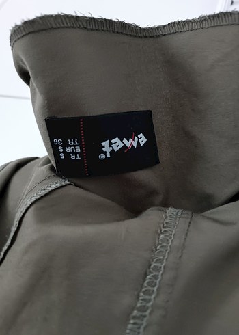 Kadın Haki Midi Yağmurluk - Görsel 4