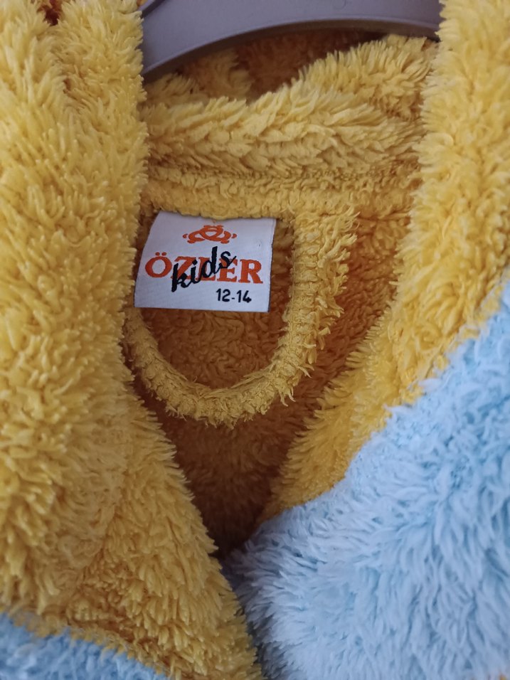 Sarı Bağlamalı Bornoz - Görsel 2