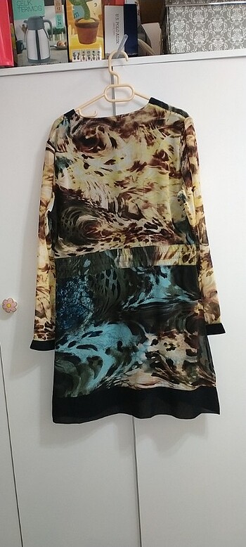 l Beden Sifon Elbise